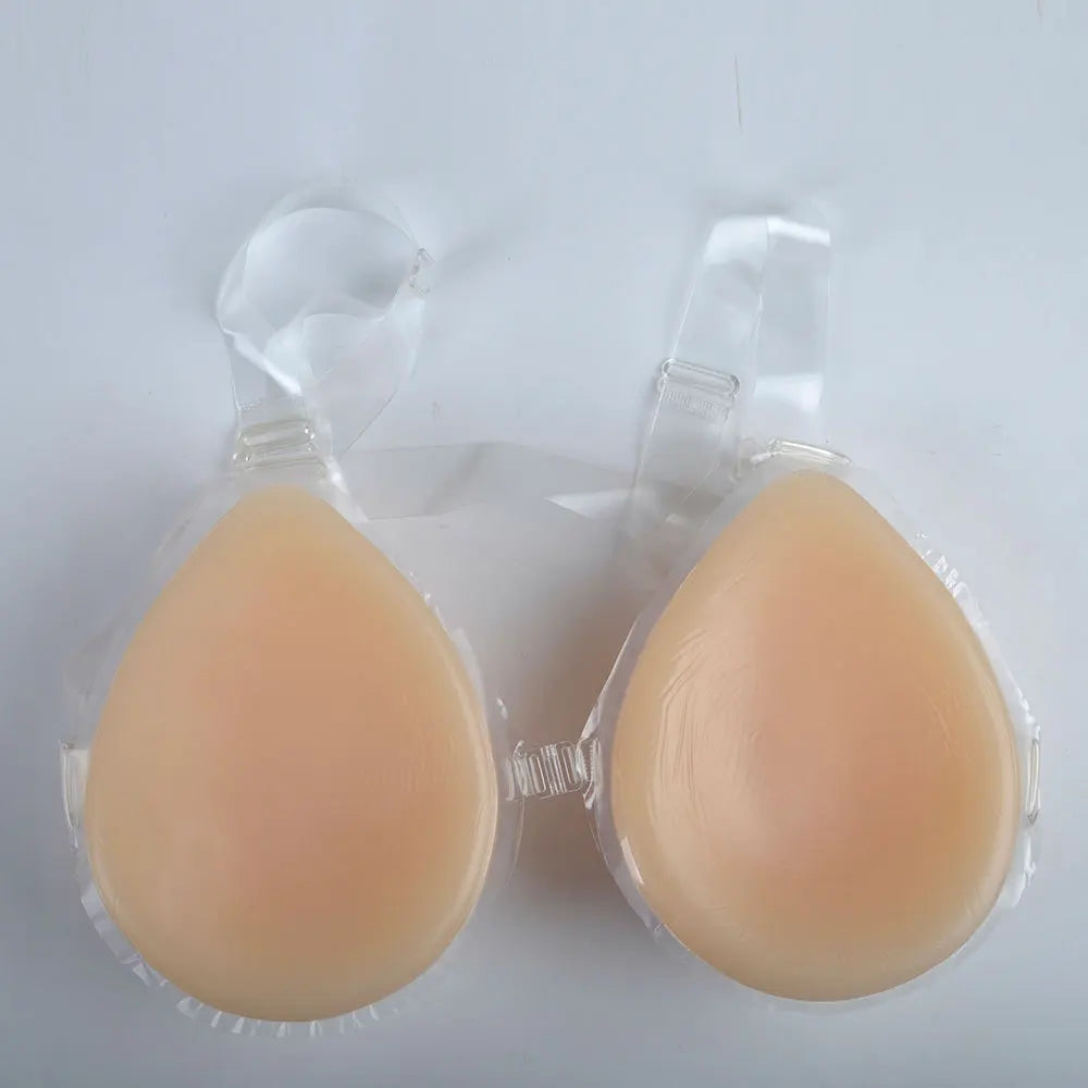 Shoulder strap 500g 600g 800g fake breasts silicone cancer breast prosthesis false boobs for mastectomy crossdresser shemale use