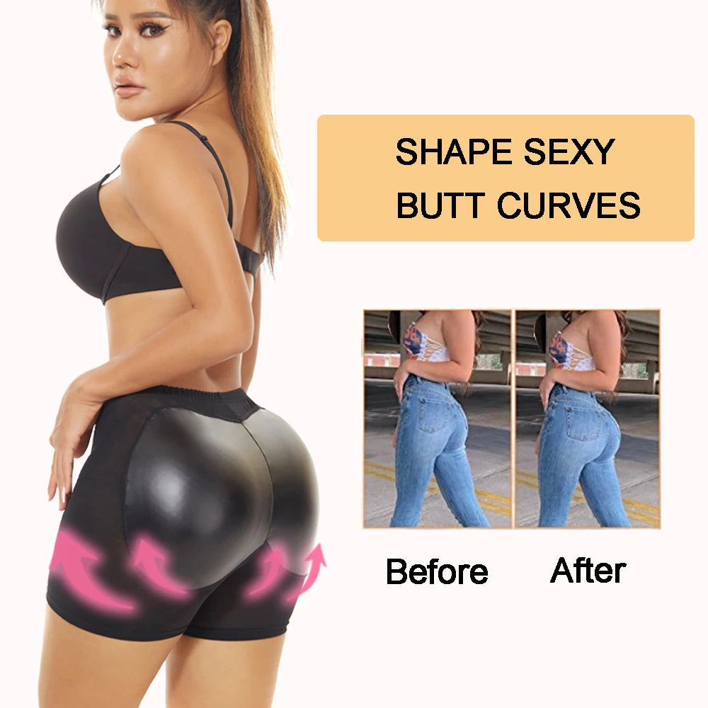 SEXYWG Butt Lifter Panties for Women Sexy Shapewear Push Up Panties Hip Shapewear Hip Pads Shaper Panties